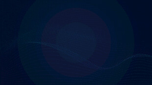 深蓝色渐变圆形抽象背景图
