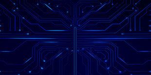 科技感电路板背景图