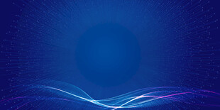 蓝色梦幻渐变背景图案