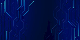 科技感蓝色线条背景图案