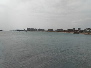 海滨城市海景风光