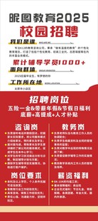 校园招聘海报