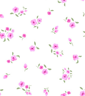 粉色小花无缝图案背景