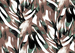 抽象植物图案背景纹理