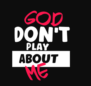 上帝不轻待我励志标语