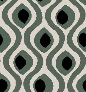 几何绿植图案纹理背景