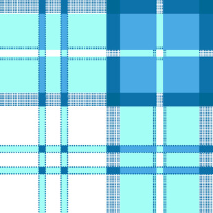 蓝白格子图案纹理