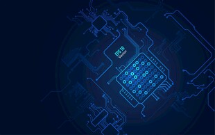 科技感数字锁图案设计