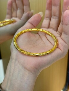 金银饰品手工打金银加工金手镯