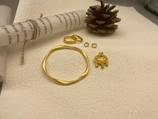 金银饰品手工打金银加工精致金饰