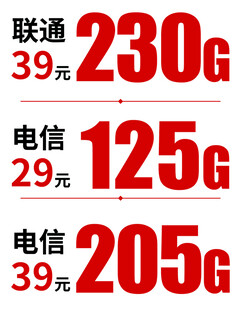 三大运营商流量套餐对比