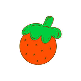 卡通草莓形象