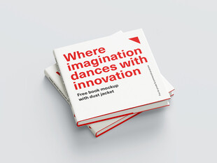 多本书籍堆叠展示样机