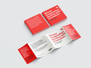 正方形书籍画册样机展示