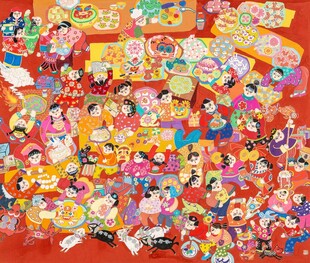 多彩卡通红包与玩偶大集合