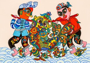 传统戏曲人物剪纸艺术