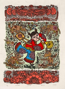 传统戏曲人物装饰画