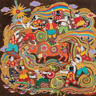 多彩民俗狂欢图景