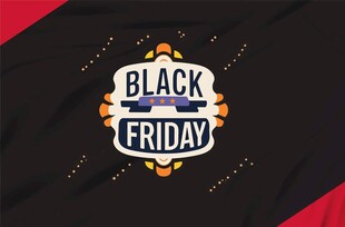 黑色星期五促销标志