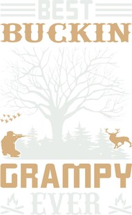 复古风动物与树木文字图案