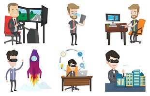 科技工作者的多样工作场景
