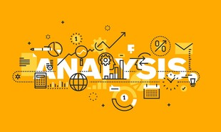 数据分析概念插画