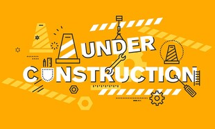 施工中警示场景