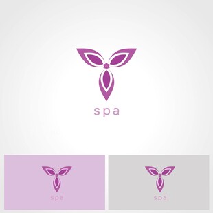 优雅SPA标志设计