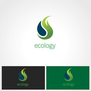 生态主题创意标志设计