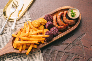 美味炸物拼盘 视觉味觉盛宴