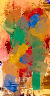 抽象多彩艺术画作