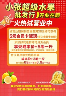 水果店开业