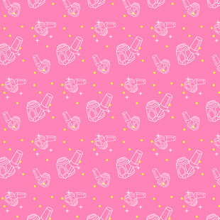 粉色爱心图案背景纹理
