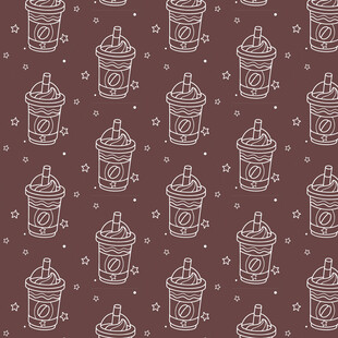 复古风灯笼图案背景设计