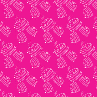 粉色背景蛋糕图案纹理
