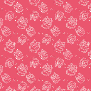 粉色蛋糕图案背景纹理
