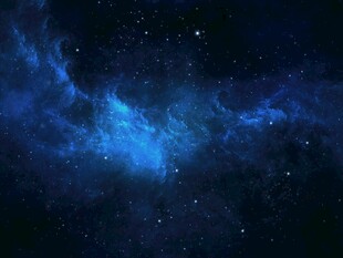 梦幻深邃的宇宙星空景象