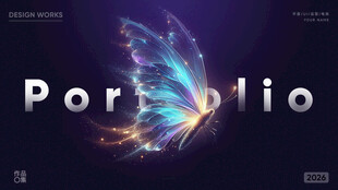 梦幻蝴蝶Portfolio封面