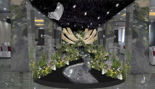 森系婚礼效果图