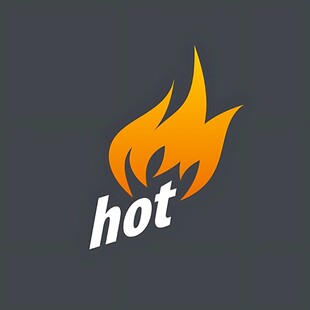 火焰标志hot主题设计