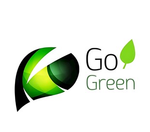 绿色主题标志设计