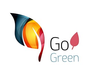 绿色出行标志设计