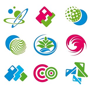 多样创意企业标志集合