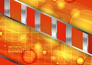 橙红条纹科技风背景图