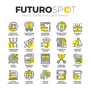 未来科技图标集