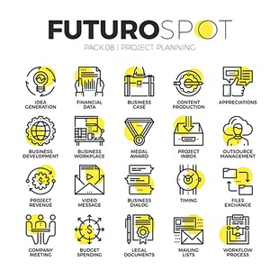 未来科技图标集