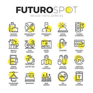 未来科技主题图标集合