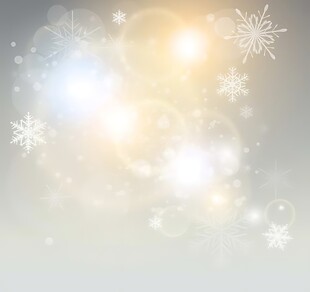 梦幻雪花光晕背景图