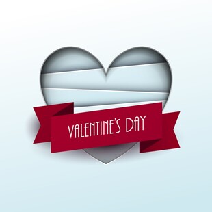 情人节爱心装饰图