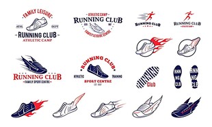 多样运动品牌标志设计